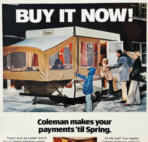 1978 coleman fold - fold, camper