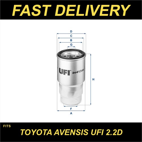 Ufi fuel filter - ufi,