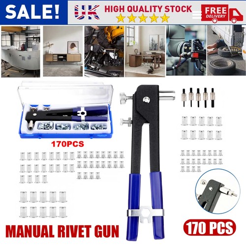 170pcs threaded nut riveter - threaded,