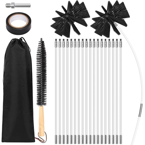 Chimney sweep set flexible - chimney,