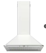 IKEA MATTRADITION Wall Mounted Extractor Hood White 60cm BRAND NEW