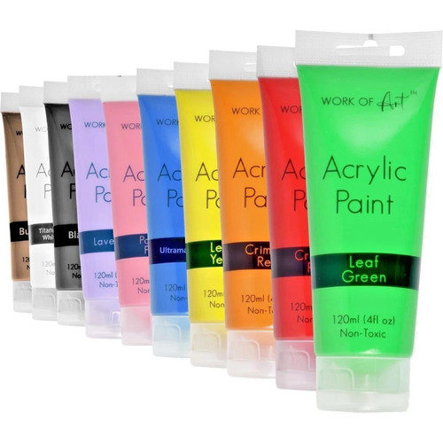 120ml acrylic paint tube - paint,