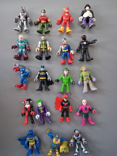 Imaginext figures marvel - dc,