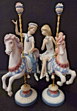Lladro Girl 1469 & Boy 1470