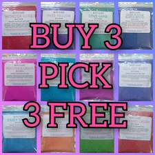 HANDMADE BATH BOMB DUST - FIZZING & FOAMING - VARIOUS SCENTS - DESIGNER DUPES