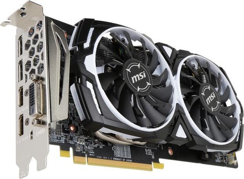 Msi radeon 580 armor - 580, oc