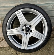 GENUINE OEM 19” MERCEDES CLS 63 AMG W218 ALLOY WHEEL A2184010000 9J x 19 FRONT 