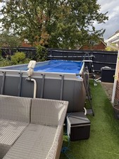 Intex Ultra XTR Above Ground Pool - 5.49m X 2.74m X 1.32m (18ft X 9ft X 52ins)