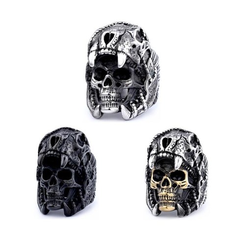 Large mens heavy stainless - large,