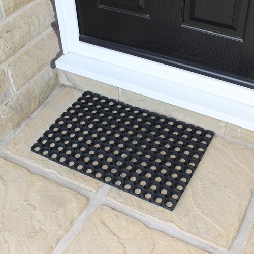 Rondo rubber doormat - doormat, outdoor