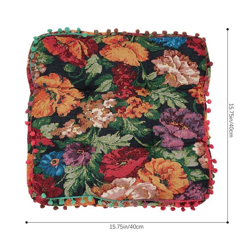 Ethnic floral floor - floral,