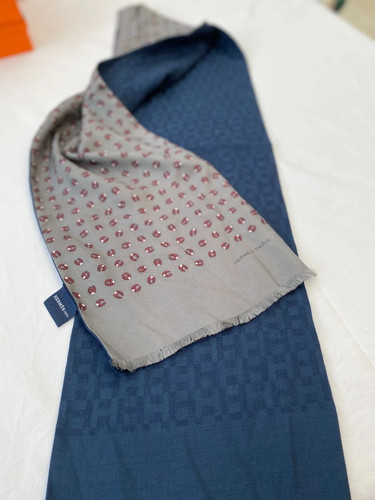 Hermes scarf silk cashmere - hermes,