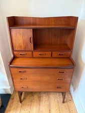 Mid Century Vintage Retro G Plan Fresco Teak Bureau Desk & Sideboard  
