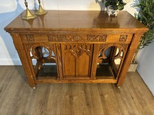 Mid Century Small Carved