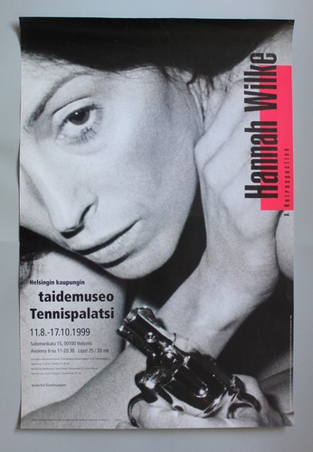 Hanah wilke exhibition poster - exhibition,