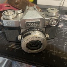 Vintage. Contaflex Zeiss Ikon Rangefinder Film Camera Zeiss Ikon 