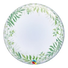 Elegant Greenery Deco Bubble