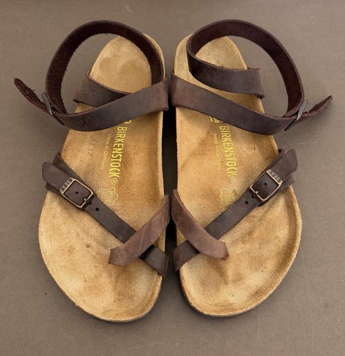 Birkenstock yara habana brown - birkenstock,
