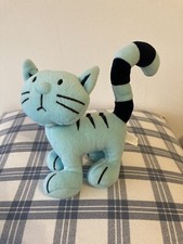 VINTAGE PILCHARD BLUE CAT FROM BOB THE BUILDER 2001 - BORN TO PLAY - Approx 6”