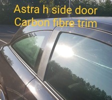 Astra H 3d CARBON FIBRE or GLOSS Door Trim effect (scratch protection)