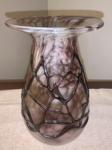 Hand blown iridescent - iridescent, glass