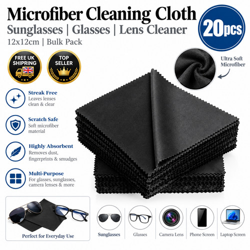 20pcs microfiber cleaning - microfiber,