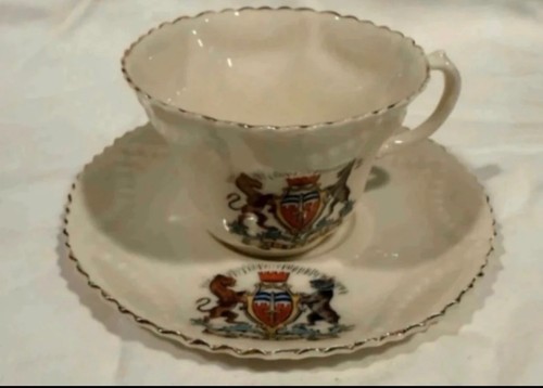 Crested ww1 arcadian - crested, teacup