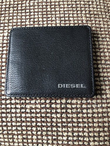 Diesel leather card holder - diesel,