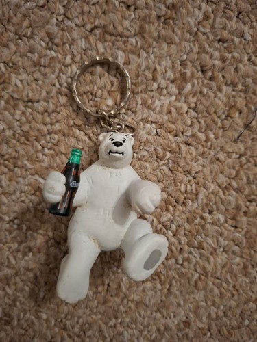 Vintage coca cola white bear - coca,