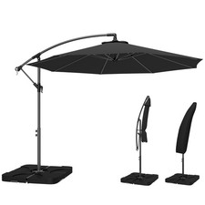 Outsunny 3(m) Banana Parasol