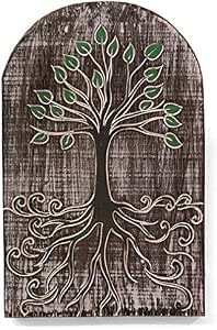 Tree life carved - of,