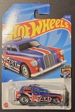 Hot Wheels Cockney Cab, Taxi, Union Jack, HW Metro, London Cab, 2022 Hotwheels 