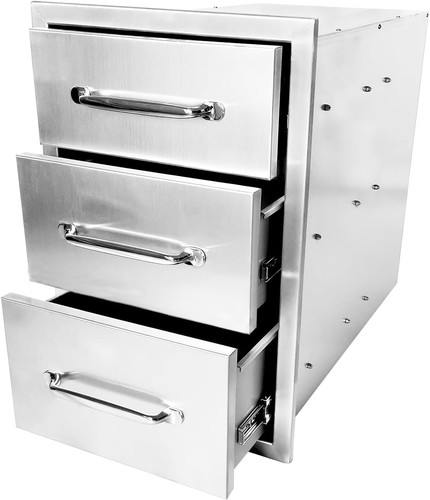 Tier stainless steel outdoor - 3-tier,