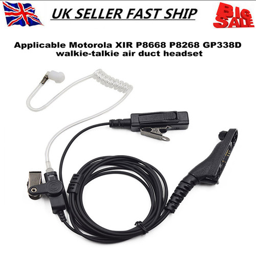 Ptt headset earpiece mic for - headset,