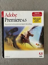 Adobe Premiere 6.5 Video Editing Software Boxed Set With User Manual / Guides.  
