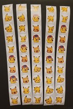 Pikachu Pokemon Stickers 50pcs