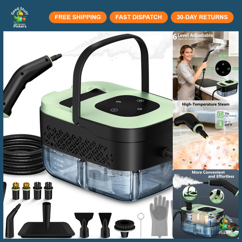 Portable steam cleaner with - portable,