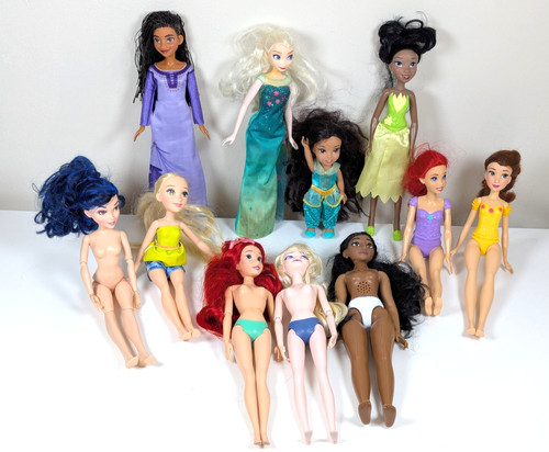 Disney princess dolls bundle - bundle, x