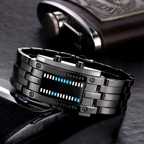 New binary blue - new, led