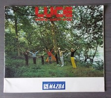 MAZDA LUCE orig 1973 Japanese Mkt JDM Large Sales Brochure - RX-4 Hardtop Custom