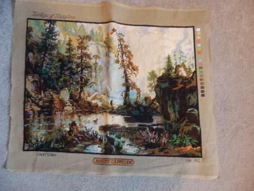 Large completed tapestry - completed,