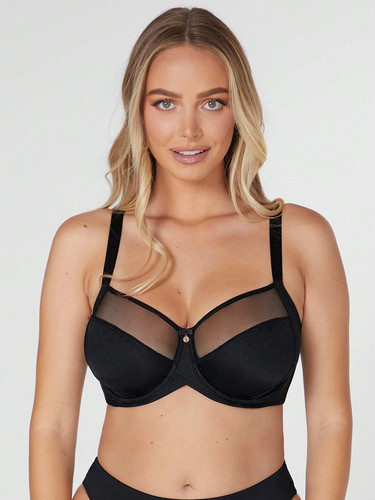 Black full coverage - non, padded