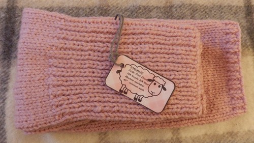 Hand knitted legwarmers - hand,