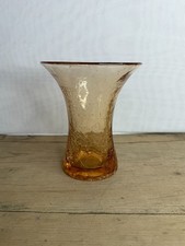 Vintage Amber-Coloured Crackle