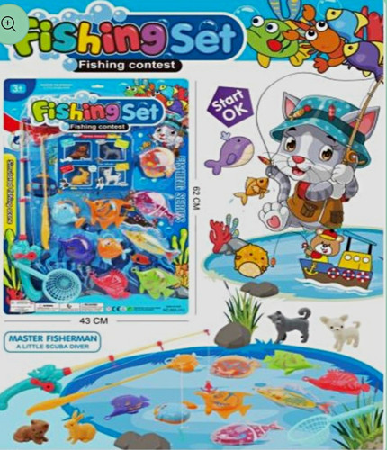 Fishing set children game - fishing,