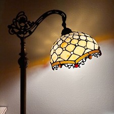 Tiffany Style Floor Lamp Gold