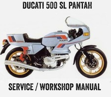 1980-1986 Ducati 500SL Pantah Repair Workshop Service Manual PDF File