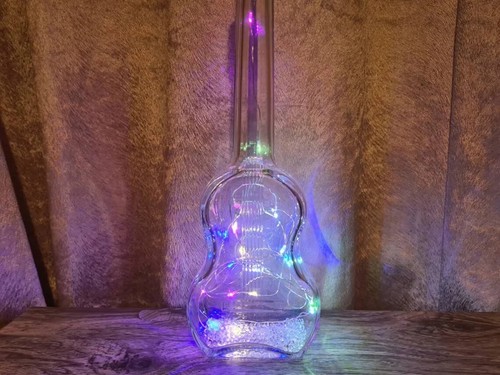 Guitar bottle lamp light - bottle, lamp,