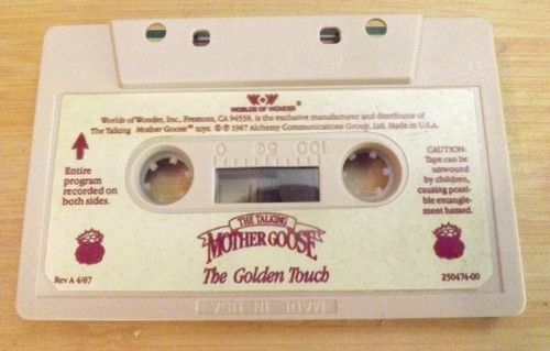 Talking mother goose tape the - talking,