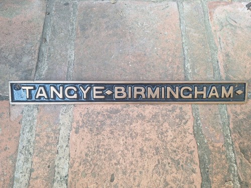 Vintage cast bronze makers - cast,